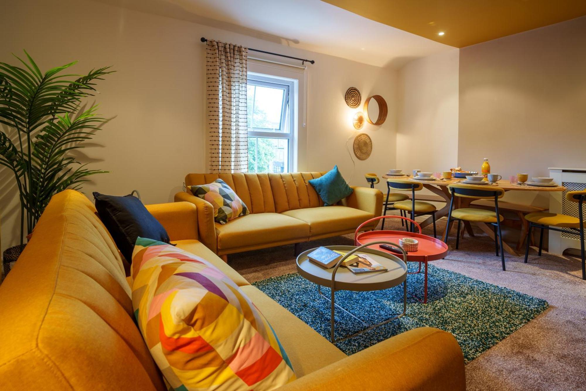 Stay With Airhgt @ Luxe Apartment In Central Harrogate Luaran gambar